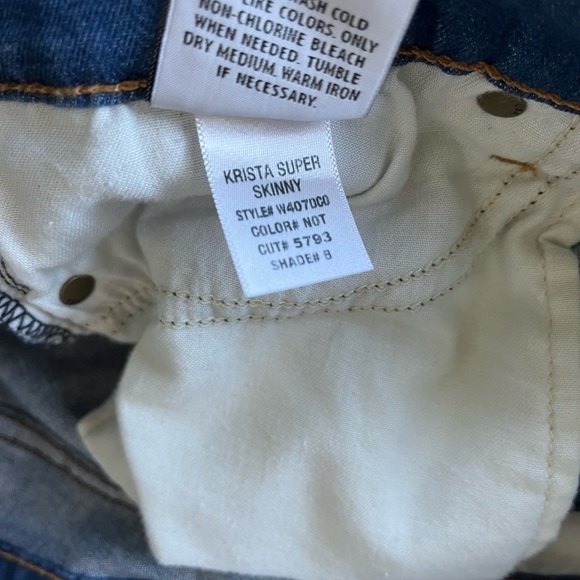 HUDSON KRISTA SUPER SKINNY HOUNDSTOOTH JEANS SIZE 32 - Picture 13 of 13